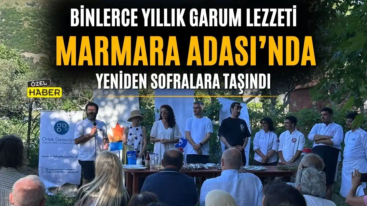 Binlerce Yıllık Garum Lezzeti Marmara Adası’nda Yeniden Sofralarda